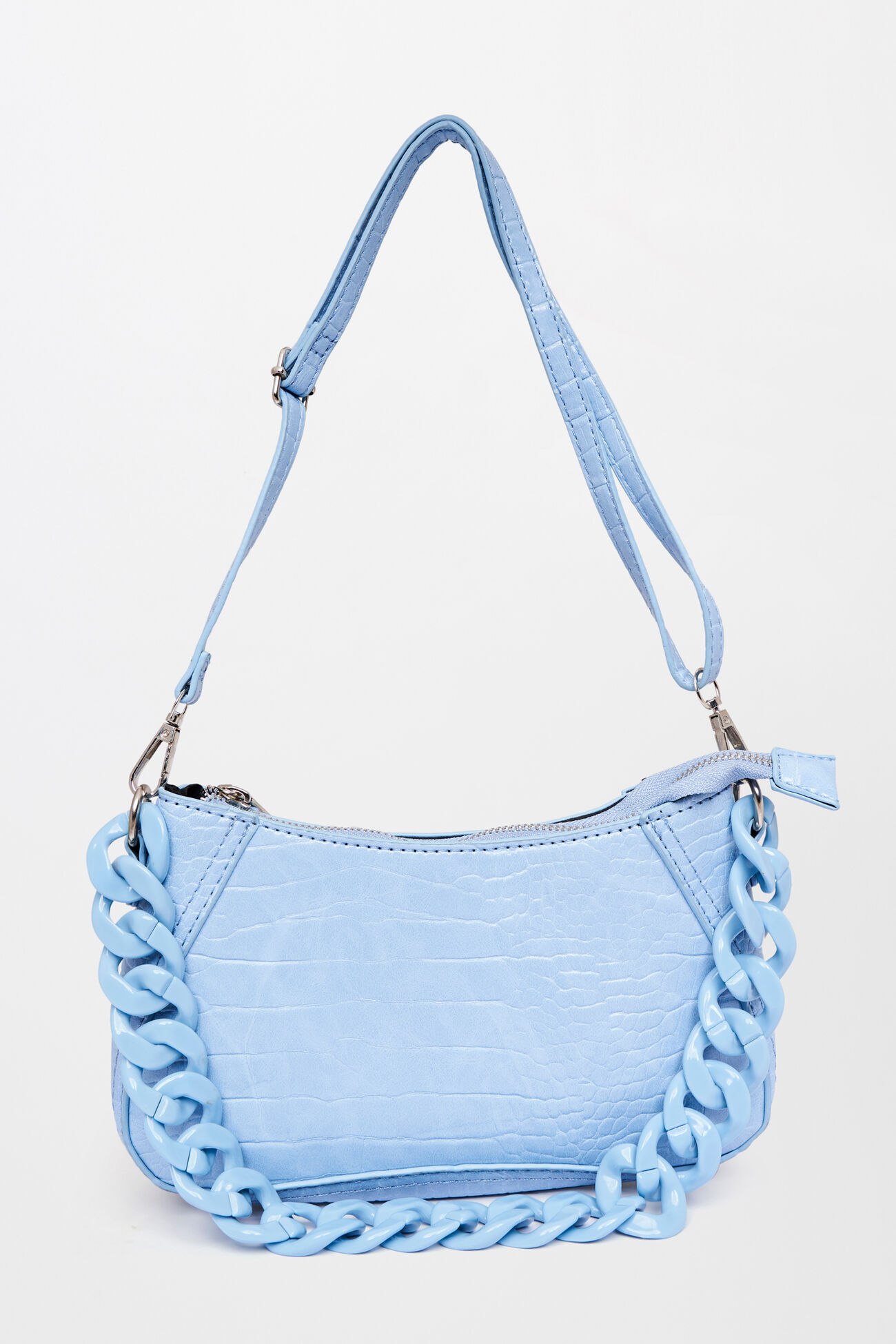 Powder Blue Shoulder Bag, , image 3